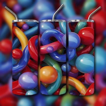 3D Inflated Tumbler
