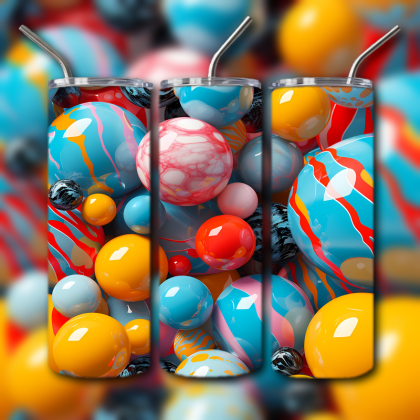 3D Inflated Tumbler
