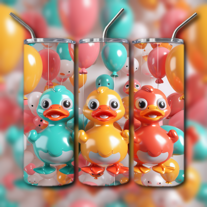 3D Inflated Tumbler
