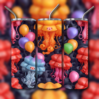 3D Inflated Tumbler