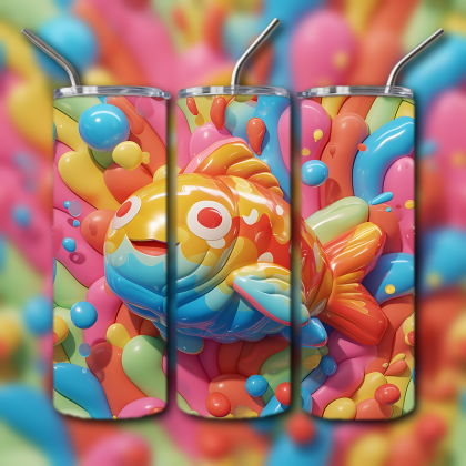 3D Inflated Tumbler