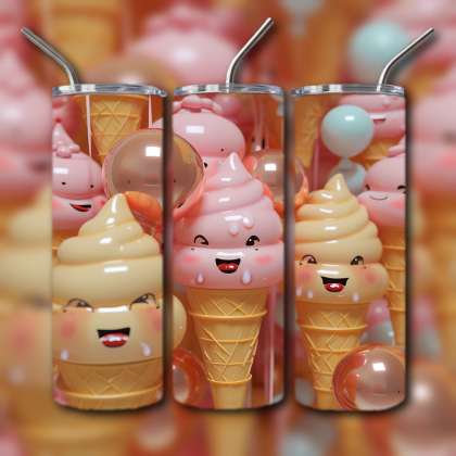 3D Inflated Tumbler
