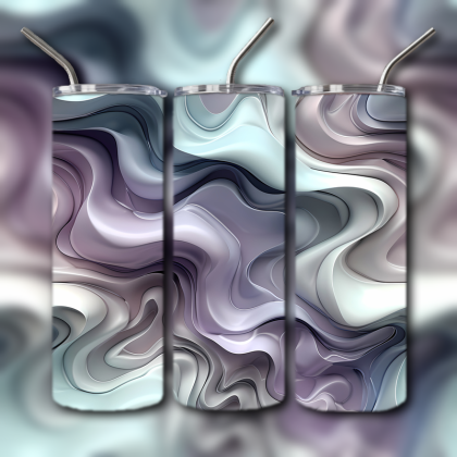 Abstract 3D Art Tumbler