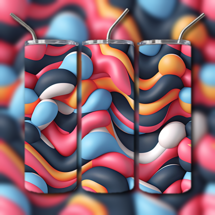 3D Inflated Tumbler