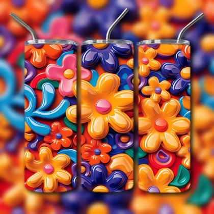 3D Inflated Tumbler