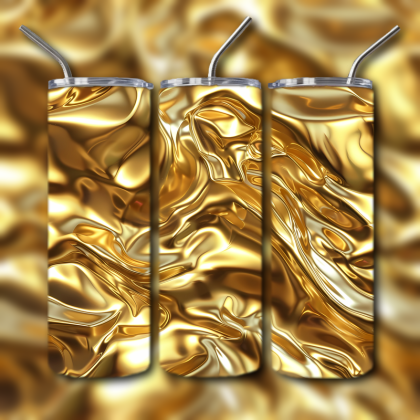 Abstract 3D Art Tumbler