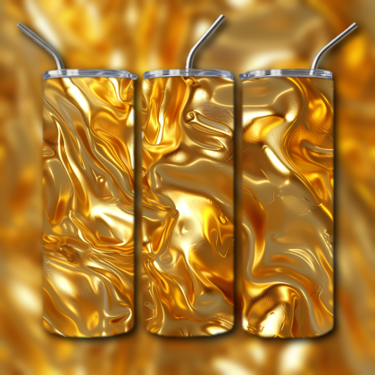 Abstract 3D Art Tumbler