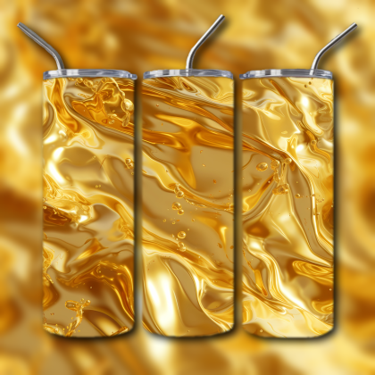 Abstract 3D Art Tumbler