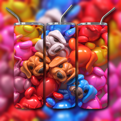 3D Inflated Tumbler