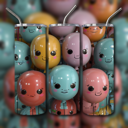 3D Inflated Tumbler