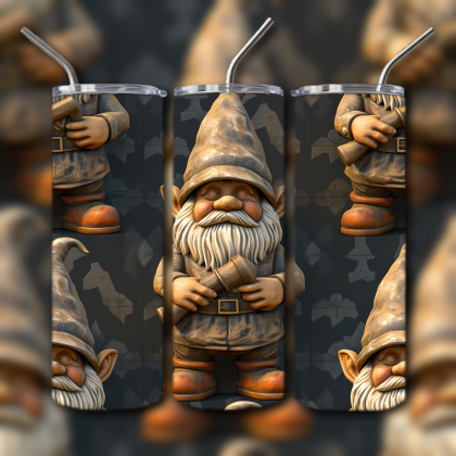 Abstract 3D Art Tumbler