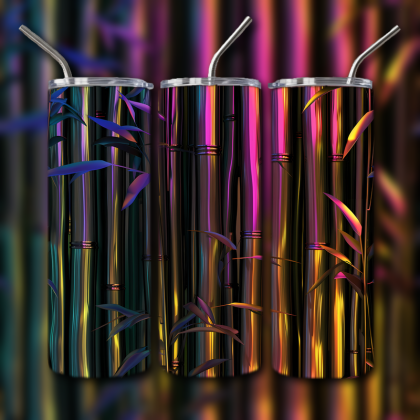 Abstract 3D Art Tumbler