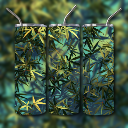 Abstract 3D Art Tumbler
