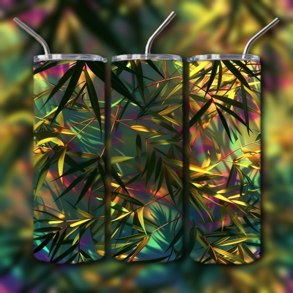 Abstract 3D Art Tumbler
