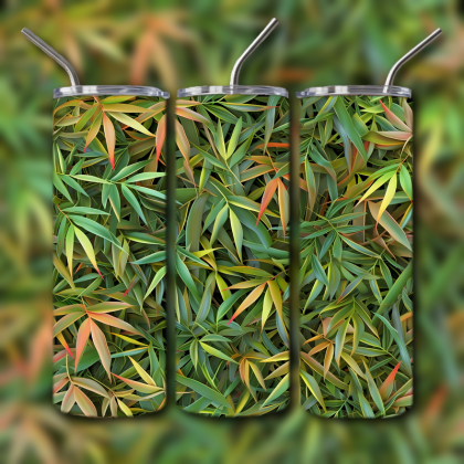 Abstract 3D Art Tumbler
