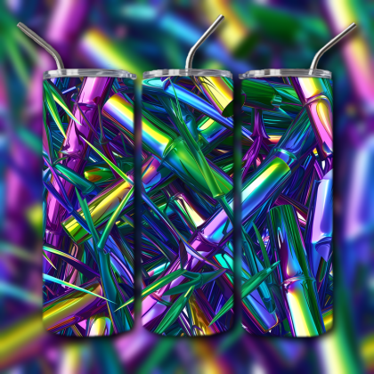 Abstract 3D Art Tumbler