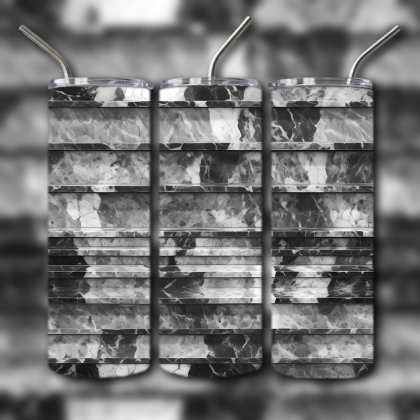 Abstract 3D Art Tumbler