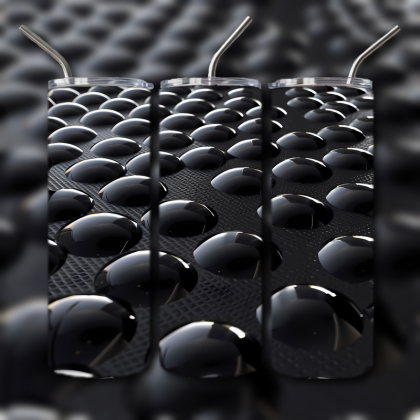 Abstract 3D Art Tumbler