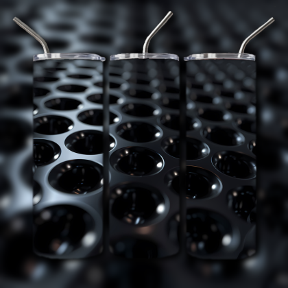 Abstract 3D Art Tumbler