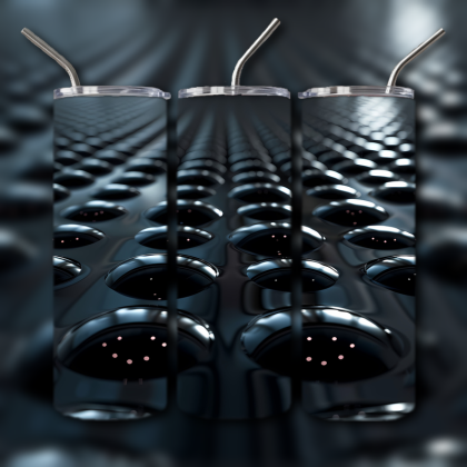 Abstract 3D Art Tumbler