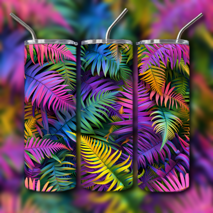 Abstract 3D Art Tumbler