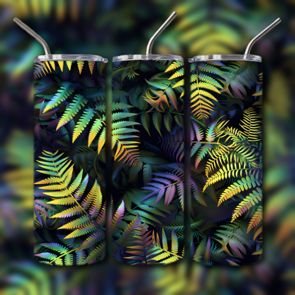Abstract 3D Art Tumbler