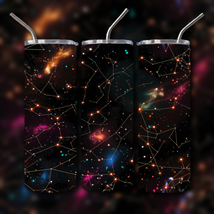 Abstract 3D Art Tumbler