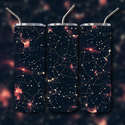 Abstract 3D Art Tumbler