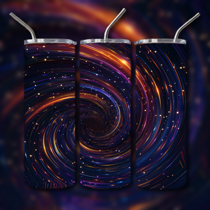 Abstract 3D Art Tumbler