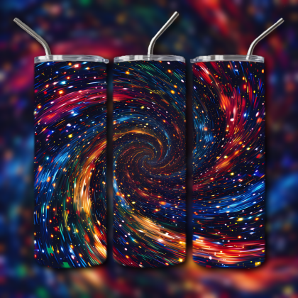 Abstract 3D Art Tumbler
