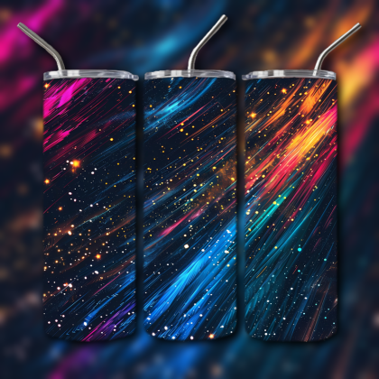 Abstract 3D Art Tumbler