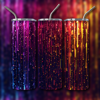 Abstract 3D Art Tumbler