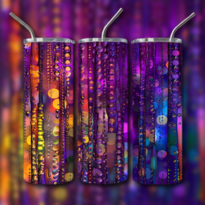 Abstract 3D Art Tumbler