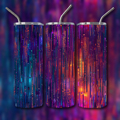 Abstract 3D Art Tumbler