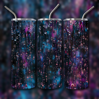 Abstract 3D Art Tumbler