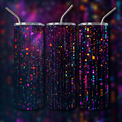 Abstract 3D Art Tumbler