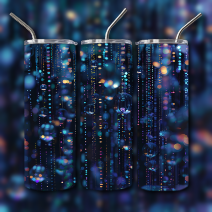 Abstract 3D Art Tumbler
