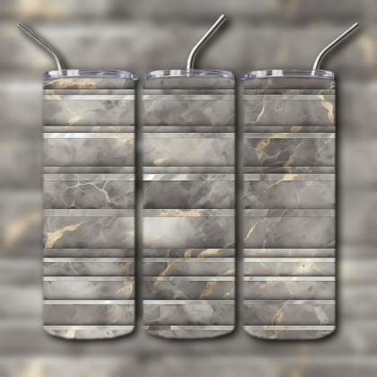 Abstract 3D Art Tumbler