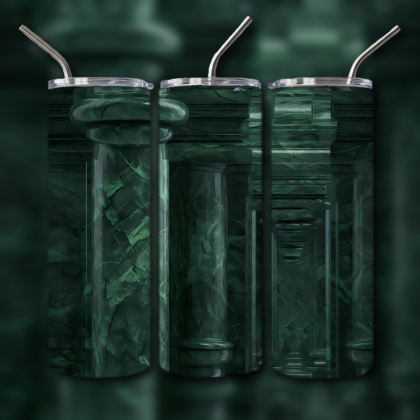 Abstract 3D Art Tumbler