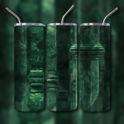 Abstract 3D Art Tumbler