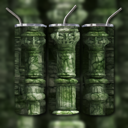 Abstract 3D Art Tumbler