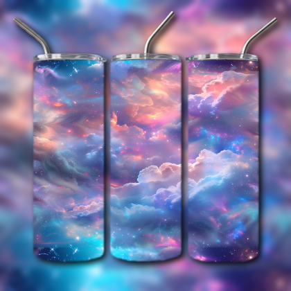 Abstract 3D Art Tumbler