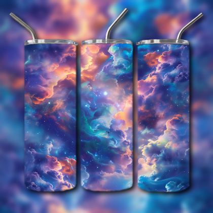 Abstract 3D Art Tumbler