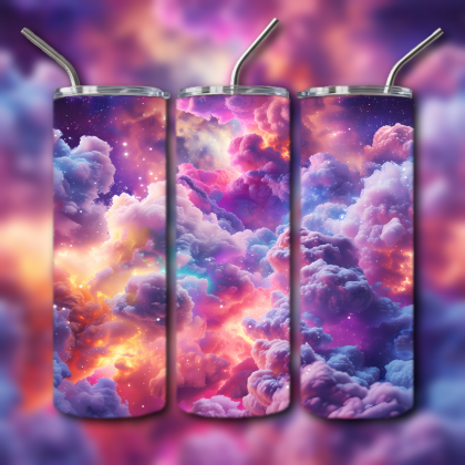 Abstract 3D Art Tumbler