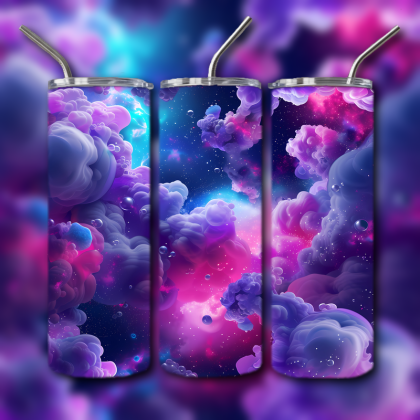 Abstract 3D Art Tumbler