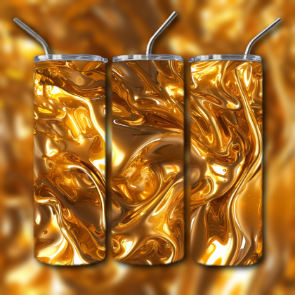 Abstract 3D Art Tumbler