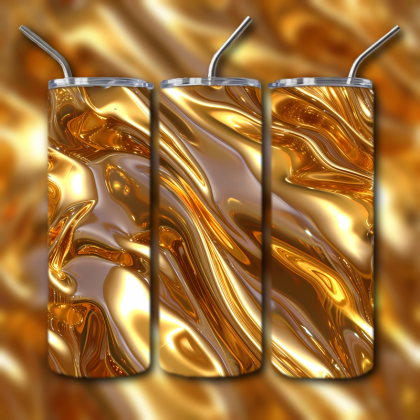 Abstract 3D Art Tumbler
