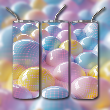Abstract 3D Art Tumbler