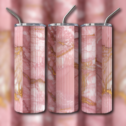 Abstract 3D Art Tumbler