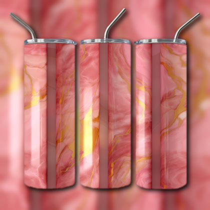 Abstract 3D Art Tumbler
